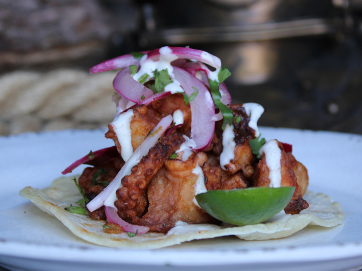 El Chicharron Taco